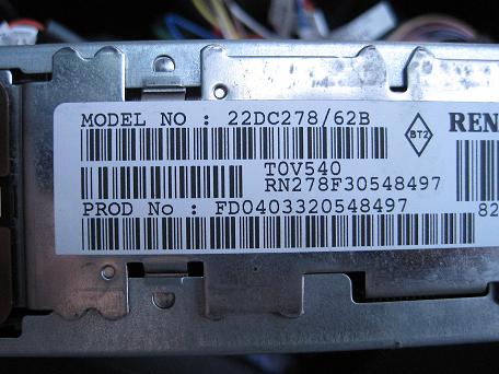 Renault CLIO Radio Code Help - ecoustics.com