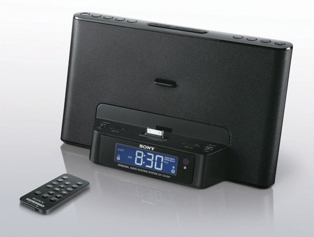 Sony ICF-CS15iP iPod Speaker Dock Alarm Clock
