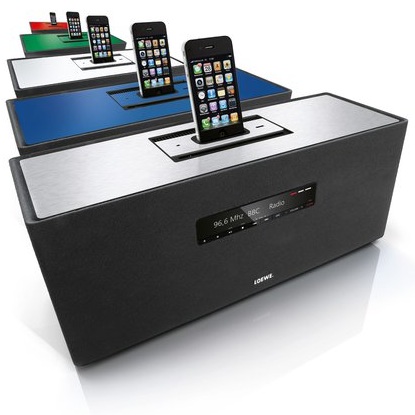 Loewe Soundbox Speaker Dock for iPod, CD, Radio - Colors