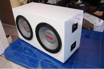 waterproof subwoofer enclosure