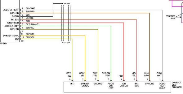 2004 Dodge Neon Radio .... - ecoustics.com 2001 dodge neon stereo wiring diagram 