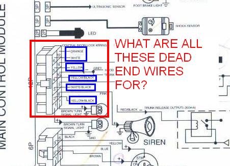 HUATAI HT-800D Car Alarm - Remote Start Problem ... ford taurus wiring diagram audio 