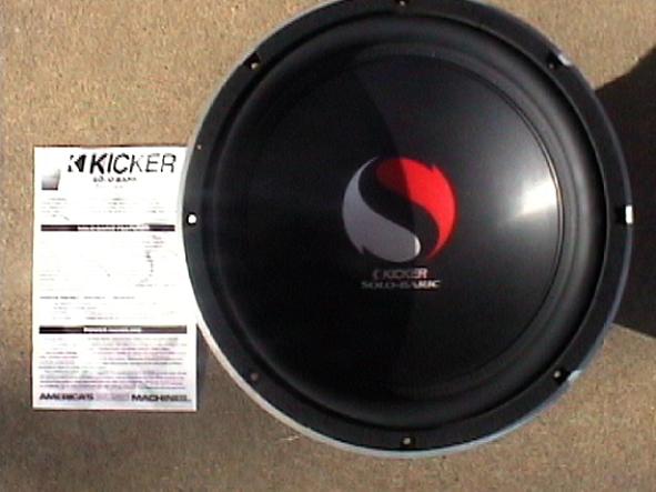 KICKER S15c Solobaric
