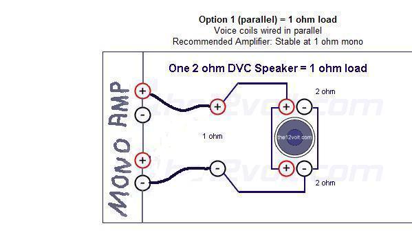 Help me wire dvc 2ohm sub pls - ecoustics.com