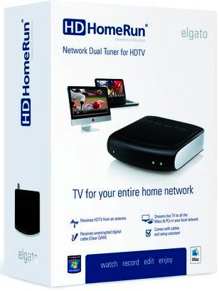 Elgato HDHomeRun Network Dual Tuner for HDTV - Box