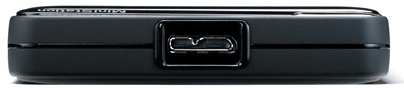 Buffalo HD-PNTU3 MiniStation Plus USB 3.0 Portable Hard Drive - Port