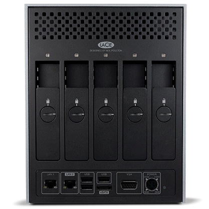 LaCie 5big Storage Server - Back