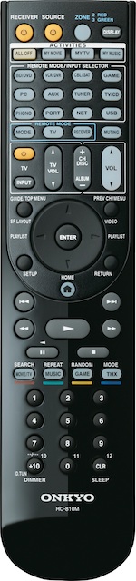 Onkyo RC-810M Remote Control for TX-NR1009