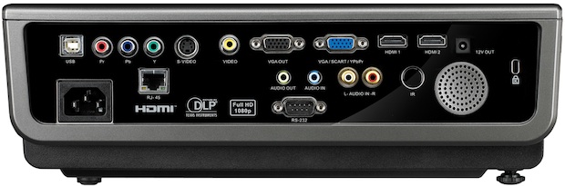 Optoma TH1060P DLP Projector - Back