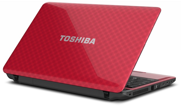 Toshiba Satellite L755 Laptop - red