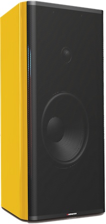 Monster ClarityHD Model One Powered Speakers with iPod Dock - Yellow