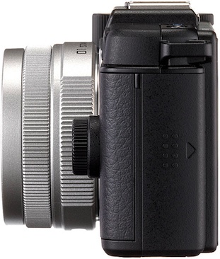 PENTAX Q Interchangeable Lens Digital Camera - left side