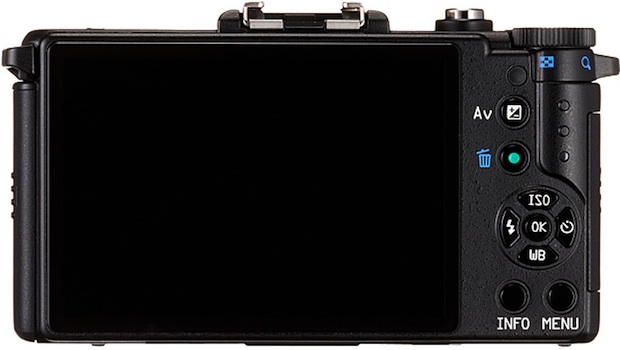 PENTAX Q Interchangeable Lens Digital Camera - back