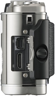 Olympus PEN E-P3 Micro Four Thirds Digital Camera - Side