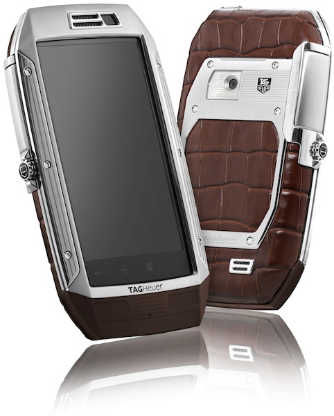 TAG Heuer Link Luxury Smartphone - Brown Alligator