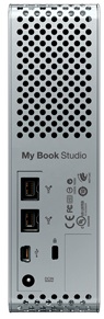 WD My Book Studio Drive External Hard Drive - Back