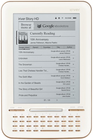 iriver Story HD eBook Reader