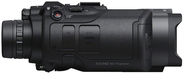 Sony DEV-5 Digital Recordable Binoculars - side