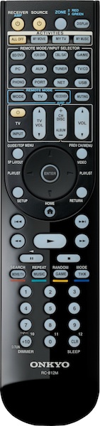 Onkyo RC-812M Remote Control