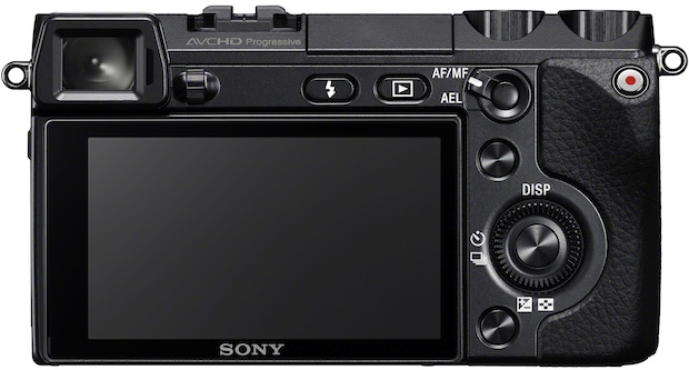 Sony Alpha NEX-7 Interchangeable Lens Digital Camera - Back
