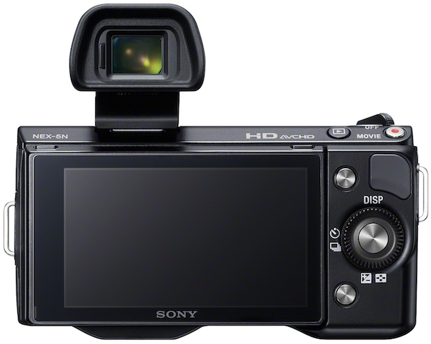 Sony Alpha NEX-5N Interchangeable Lens Digital Camera - back