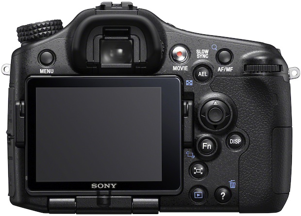 Sony Alpha SLT-A77 Interchangeable Lens Digital Camera - Back