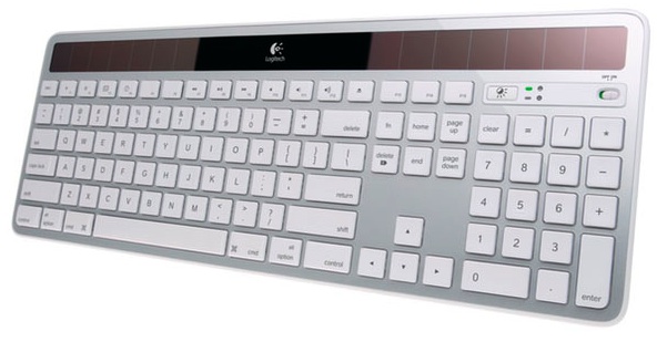 Logitech Wireless Solar Keyboard K750 for Mac