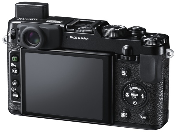 FujiFilm X10 Digital Camera - back