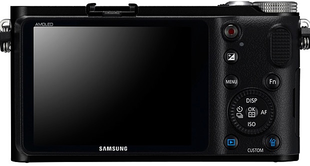 Samsung NX200 Interchangeable Lens Digital Camera - back