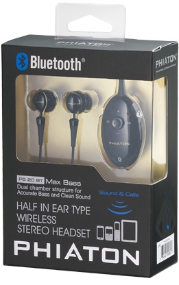 Phiaton PS 20 BT Bluetooth Stereo Headset