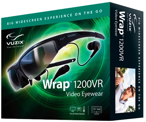 Vuzix Wrap 1200VR Video Eyewear - Packaging