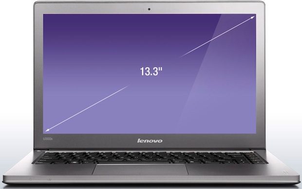 Lenovo IdeaPad U300s Ultrabook Laptop - Front
