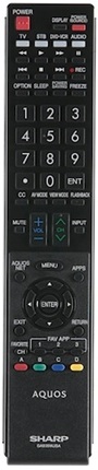 Sharp AQUOS LC-80LE632U 80-inch LED LCD HDTV - remote