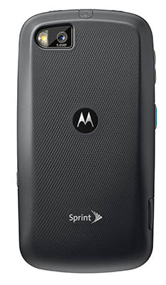 Motorola ADMIRAL Sprint Direct Connect Smartphone - back