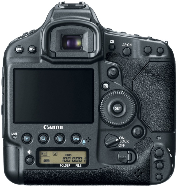 Canon EOS-1DX Digital SLR Camera - back