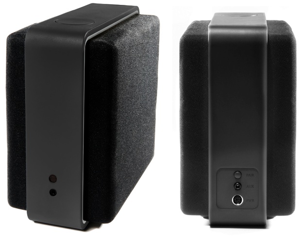 Audyssey Lower East Side Audio Dock Air Speaker - front and back