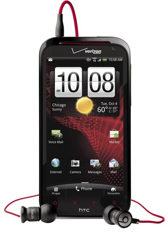 HTC Rezound 4G LTE Smartphone with Beats Audio