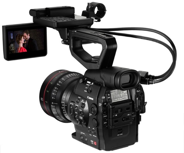 Canon EOS C300 Digital Cinema Camera - Back