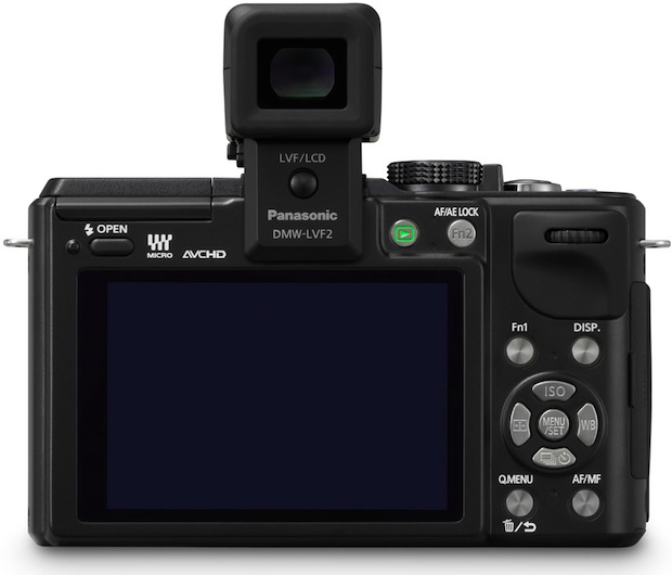 Panasonic DMC-GX1 Lumix Micro Four Thirds Digital Camera - Back