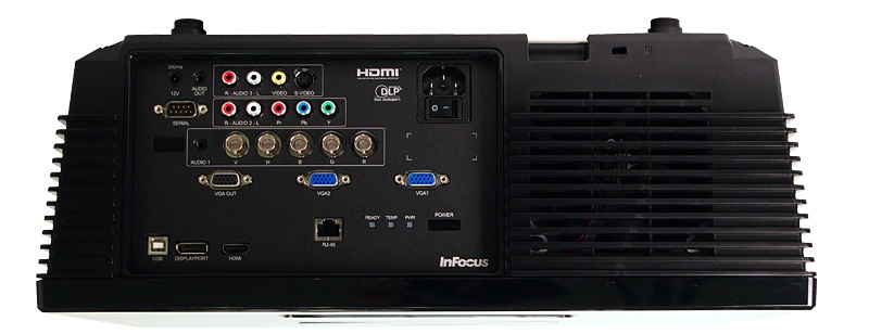 InFocus IN5316HD and IN5318 DLP Projectors - Top