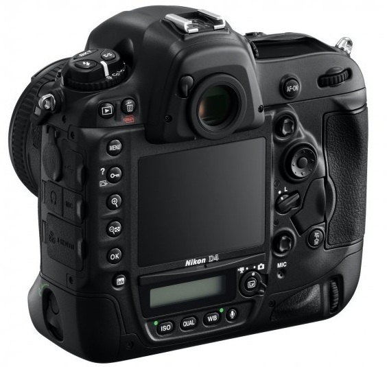 Nikon D4 Digital SLR Camera - back
