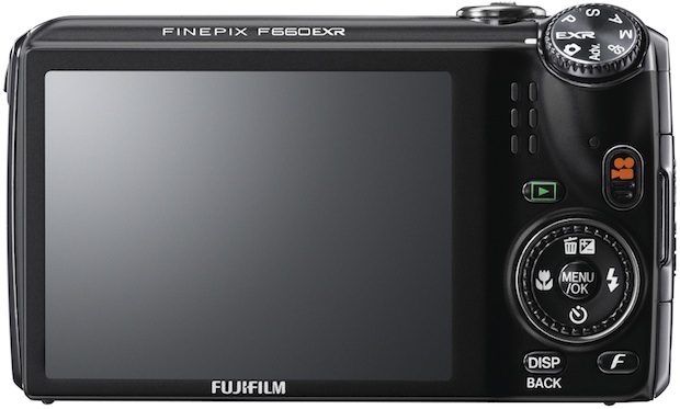 FujiFilm FinePix F660EXR Digital Camera - back