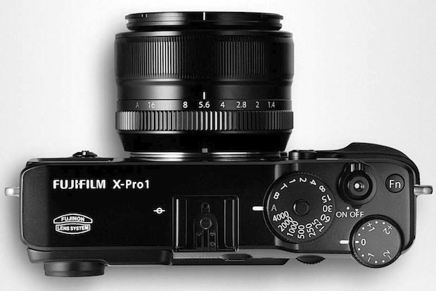 FujiFilm X-Pro1 Interchangeable Lens Digital Camera - top