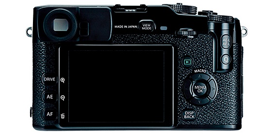 FujiFilm X-Pro1 Interchangeable Lens Digital Camera - back