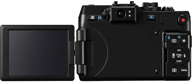 Canon PowerShot G1 X Digital Camera - back