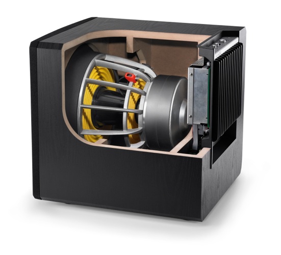 JL Audio E-112 Subwoofer - inside