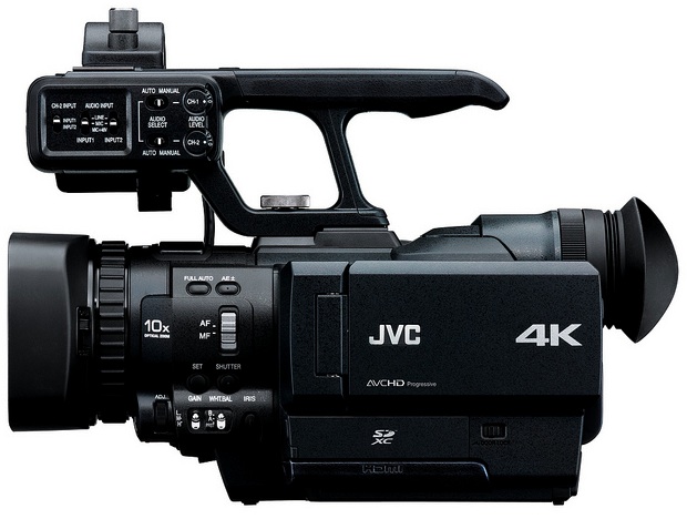 JVC GY-HMQ10 4K Camcorder