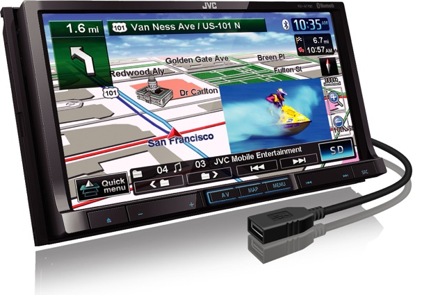 JVC KW-NT700 Car Navigation Head Unit