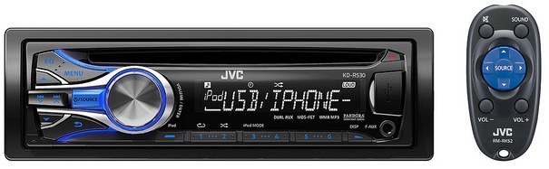 JVC KD-R530 CD Receiver