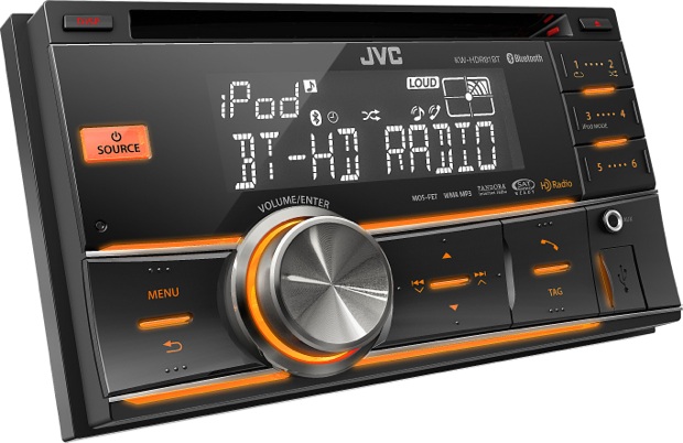 JVC KW-HDR81BT 2-DIN Car CD Receiver